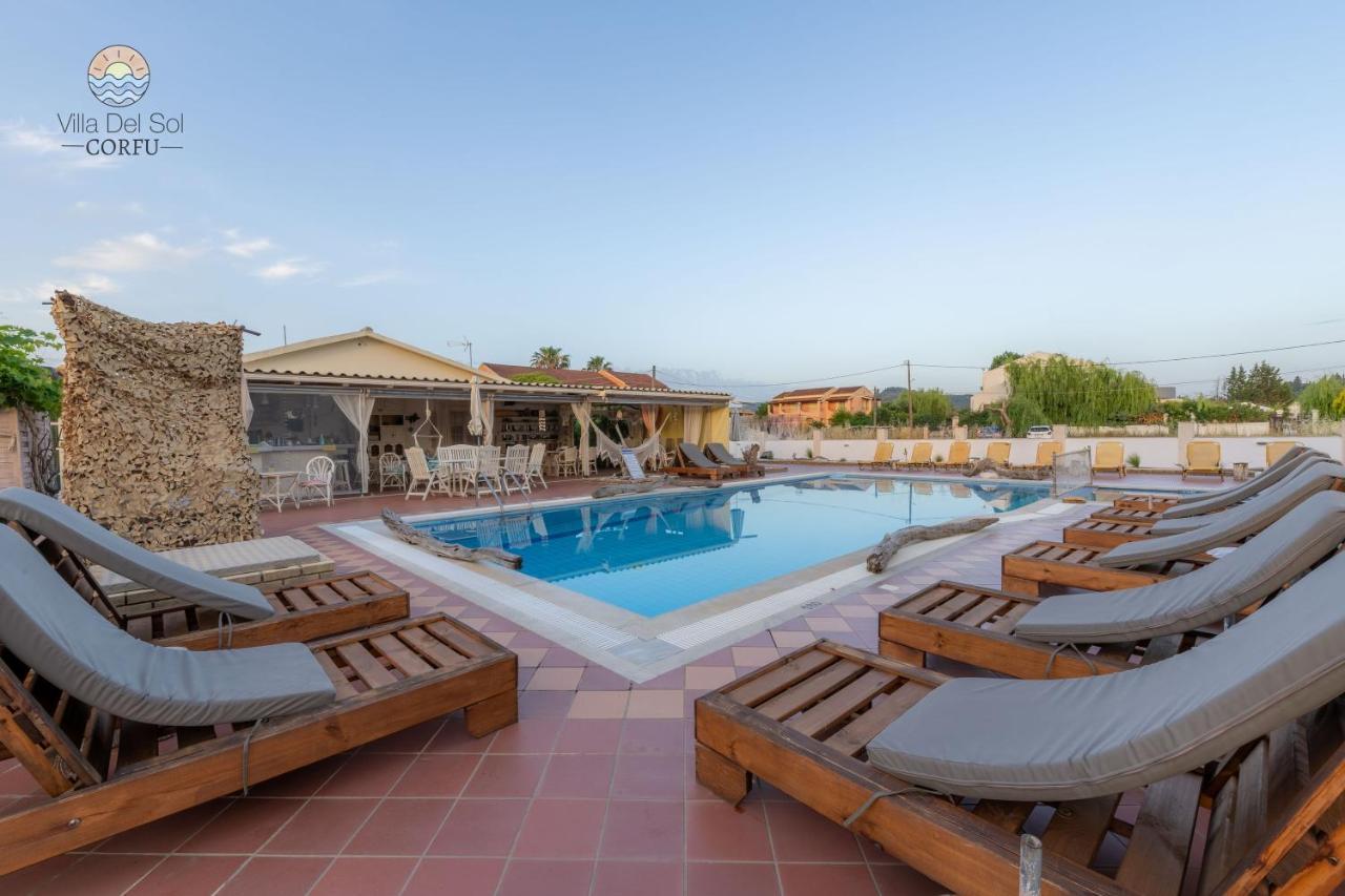 Villa Del Sol Corfu Sidárion Esterno foto