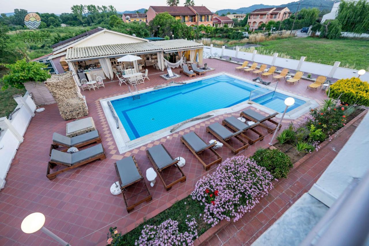 Villa Del Sol Corfu Sidárion Esterno foto