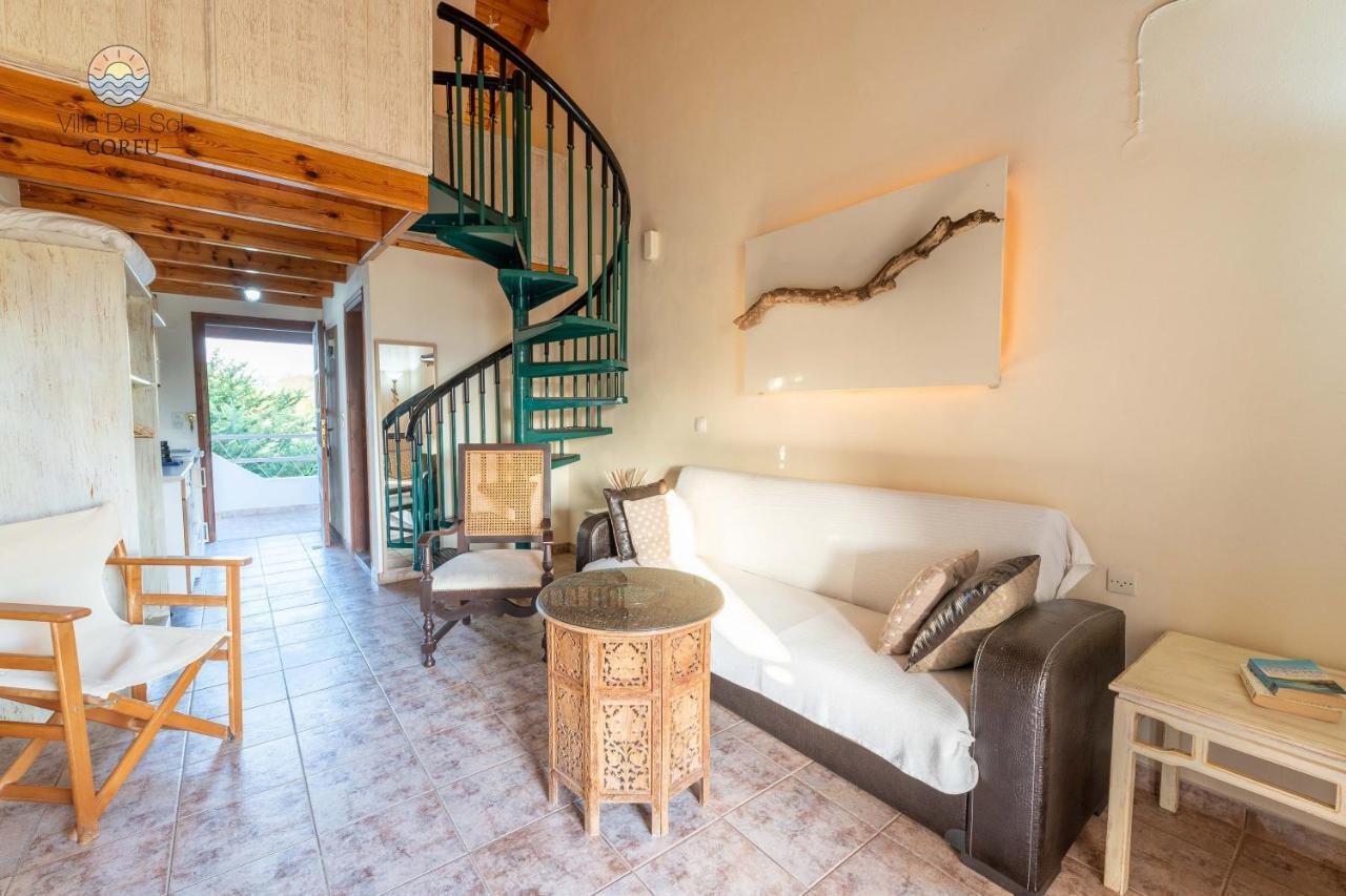 Villa Del Sol Corfu Sidárion Esterno foto