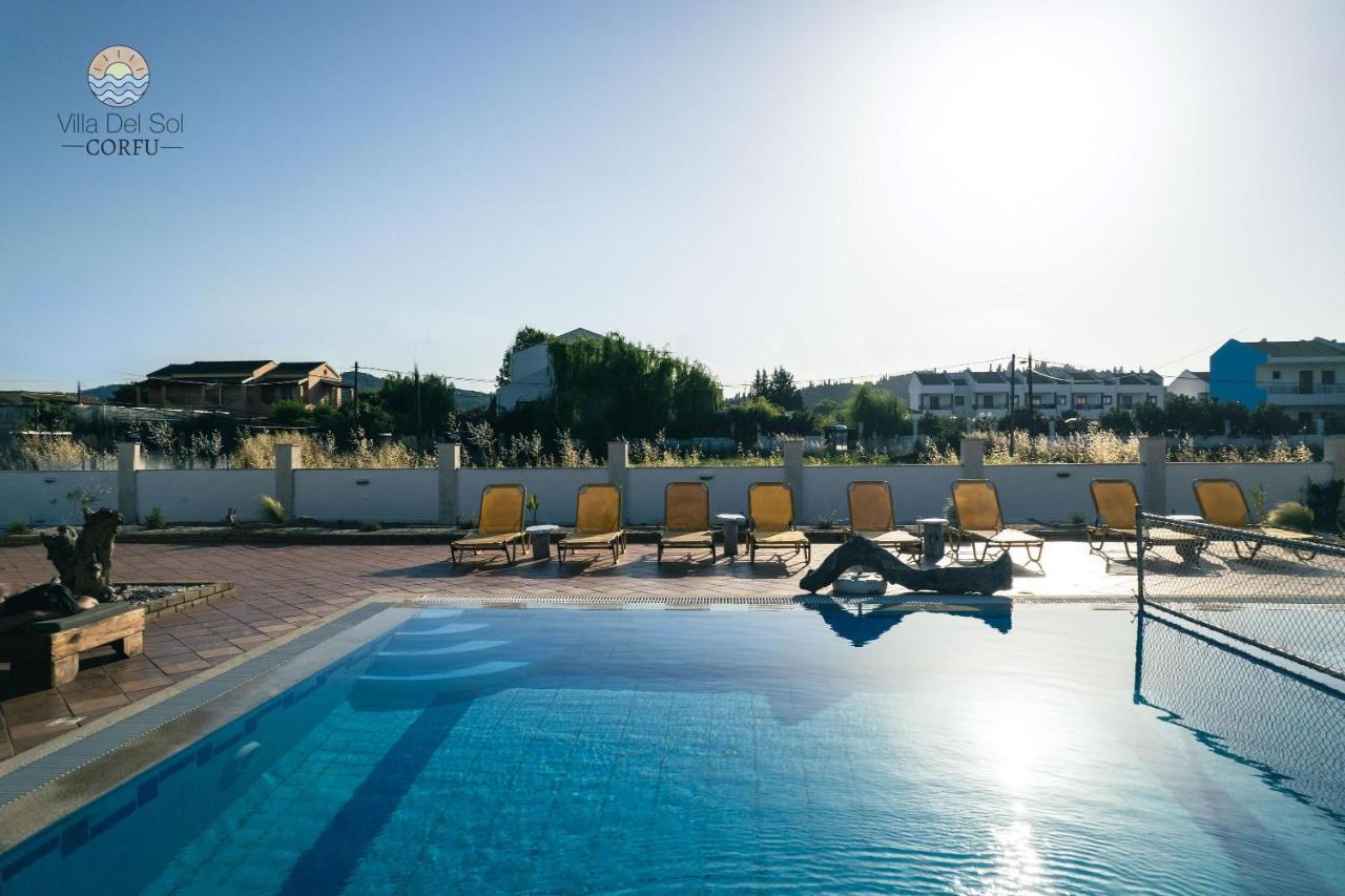 Villa Del Sol Corfu Sidárion Esterno foto