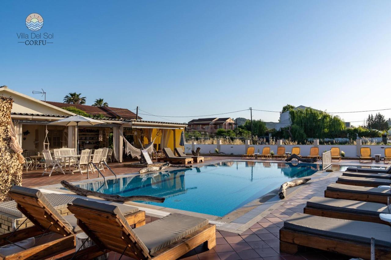 Villa Del Sol Corfu Sidárion Esterno foto