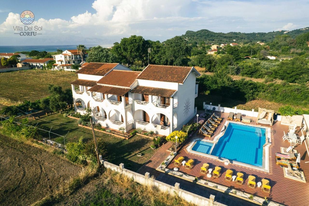 Villa Del Sol Corfu Sidárion Esterno foto