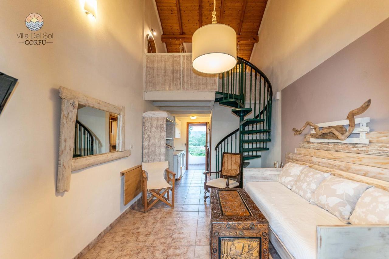 Villa Del Sol Corfu Sidárion Esterno foto