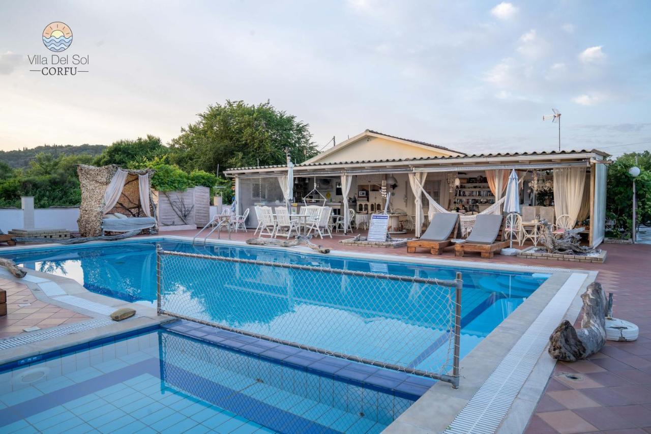 Villa Del Sol Corfu Sidárion Esterno foto