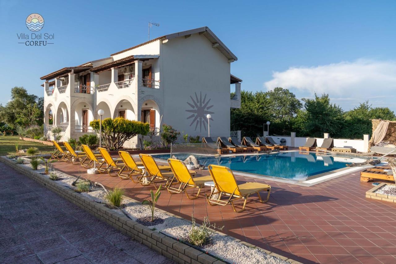 Villa Del Sol Corfu Sidárion Esterno foto