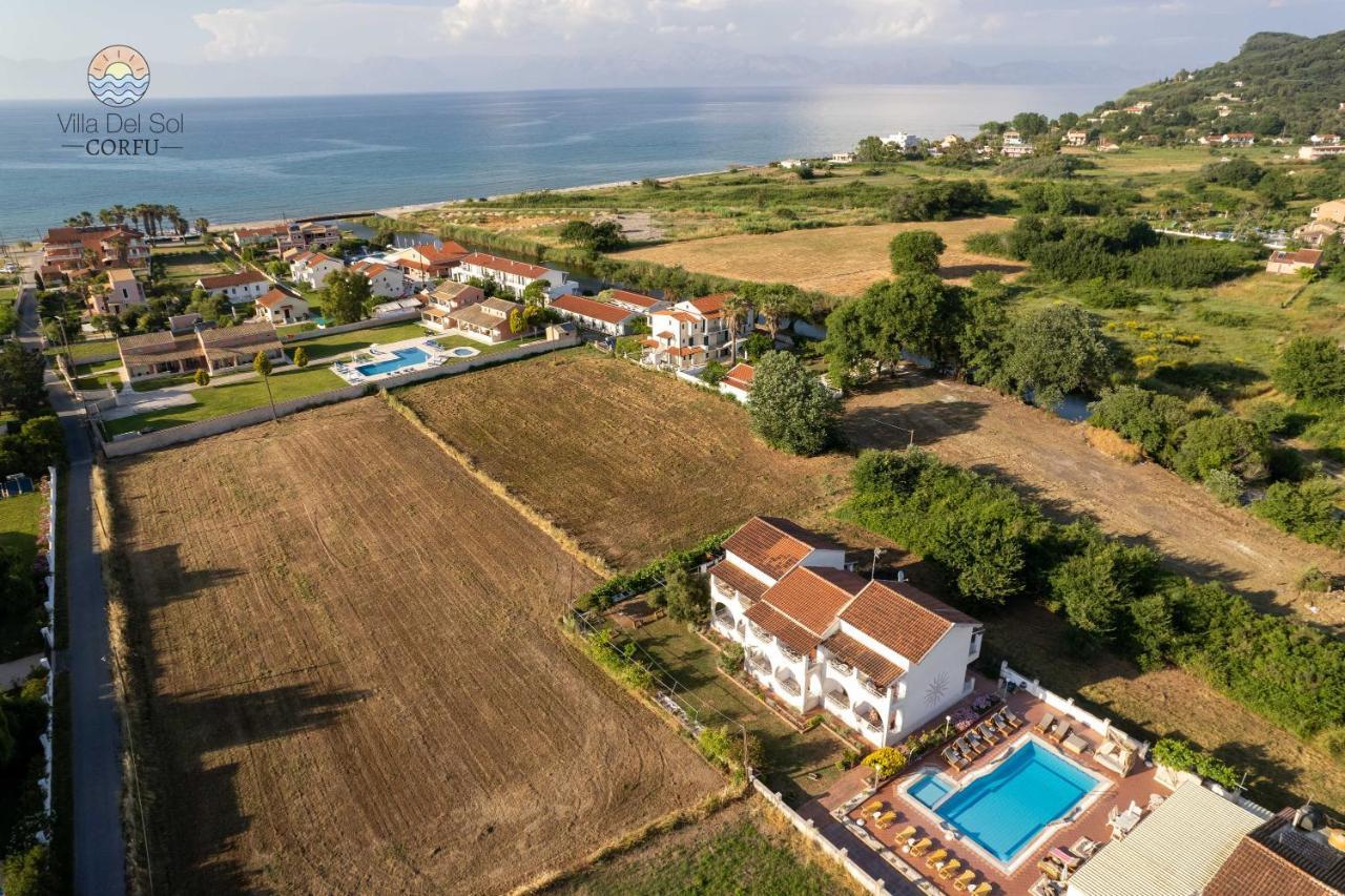 Villa Del Sol Corfu Sidárion Esterno foto