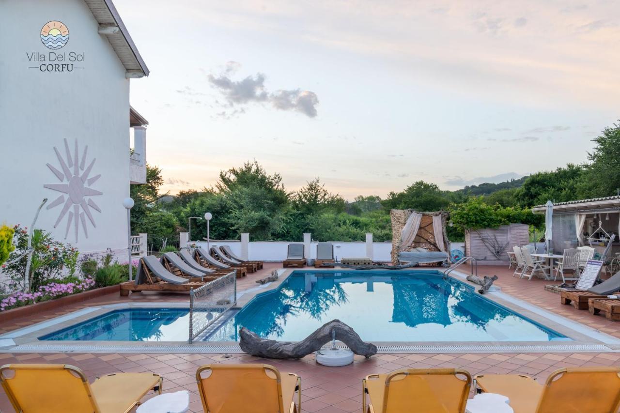 Villa Del Sol Corfu Sidárion Esterno foto