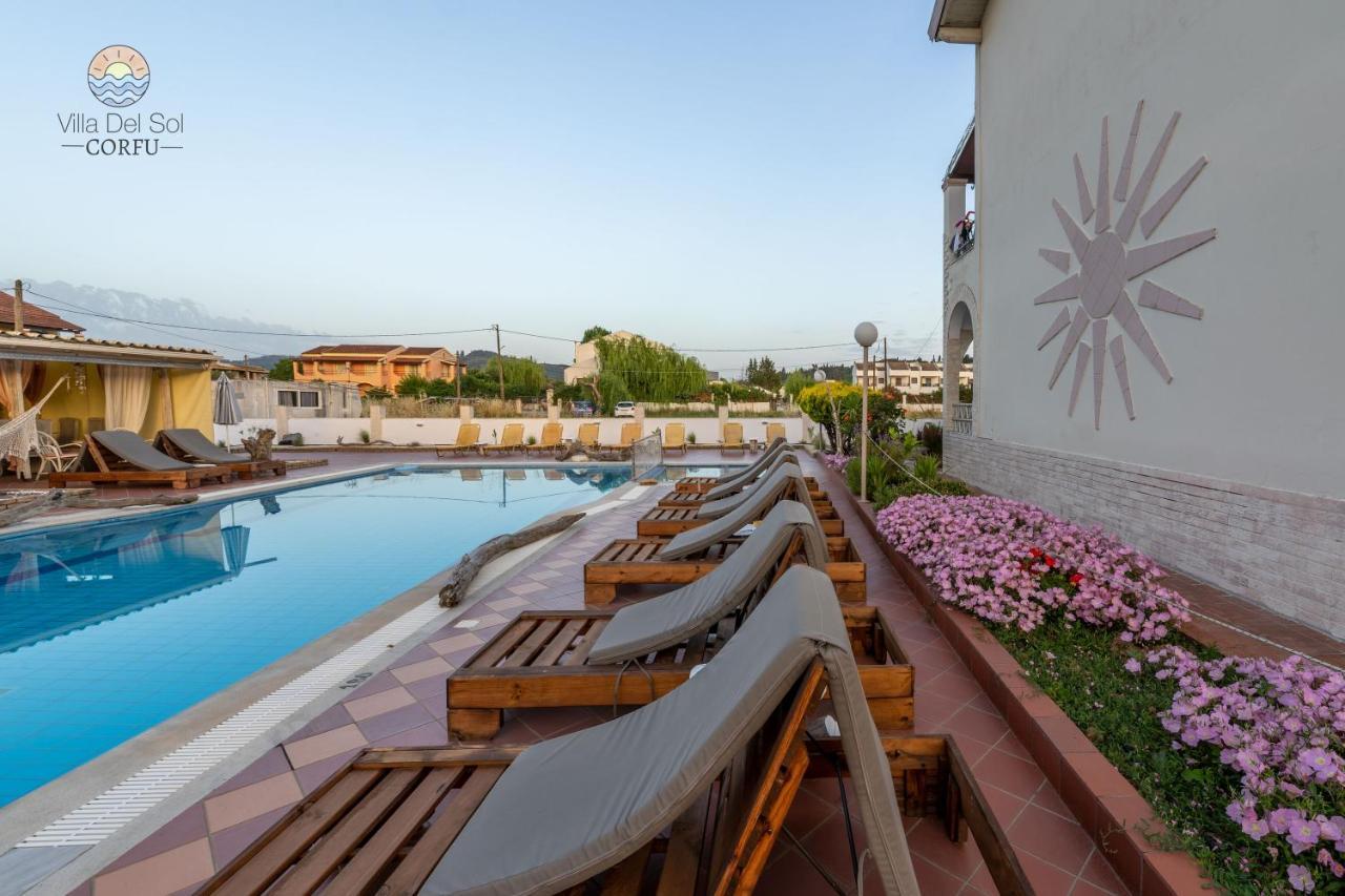 Villa Del Sol Corfu Sidárion Esterno foto