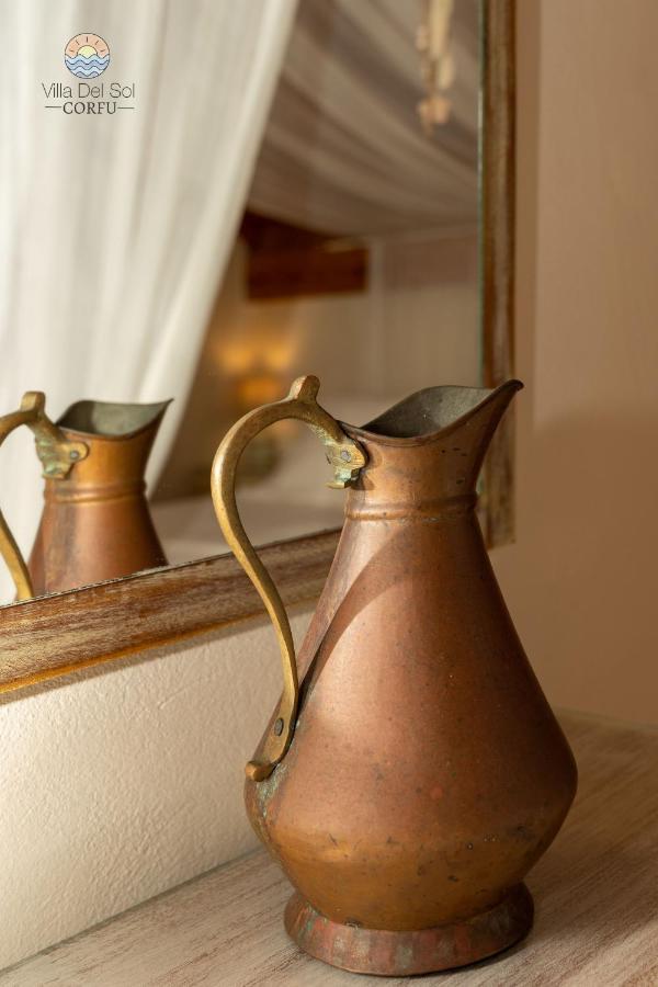Villa Del Sol Corfu Sidárion Esterno foto