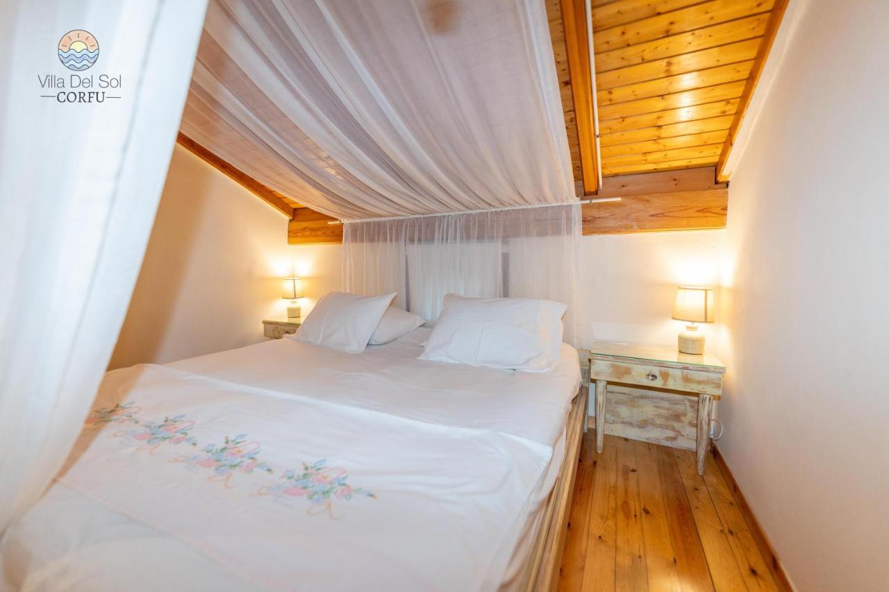Villa Del Sol Corfu Sidárion Esterno foto