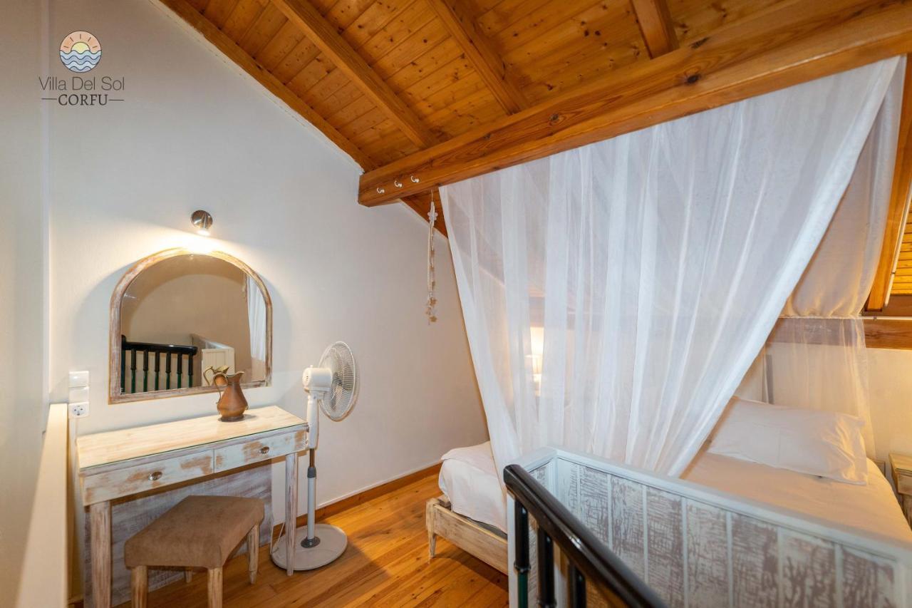 Villa Del Sol Corfu Sidárion Esterno foto