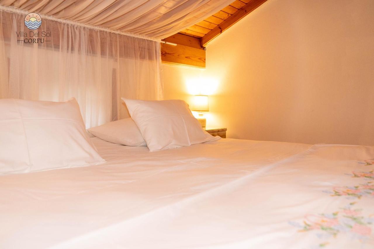 Villa Del Sol Corfu Sidárion Esterno foto