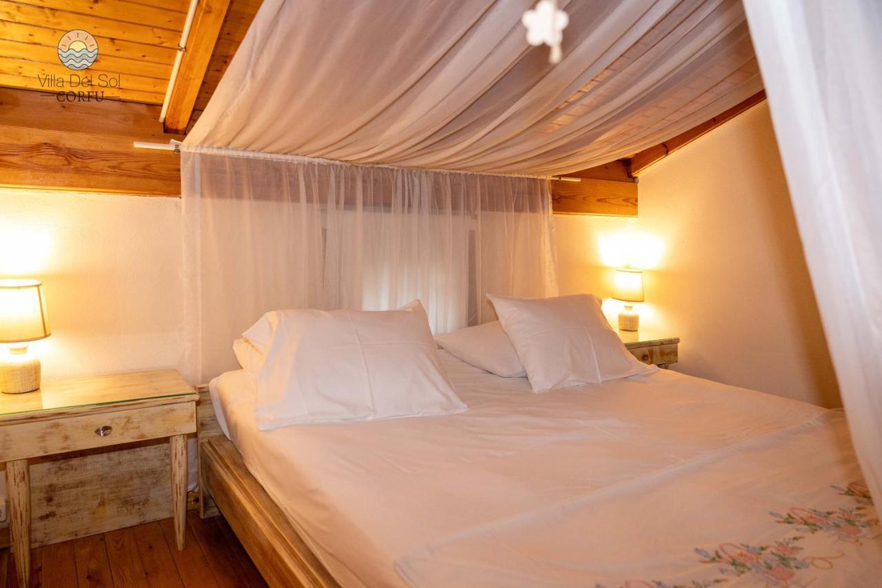 Villa Del Sol Corfu Sidárion Esterno foto